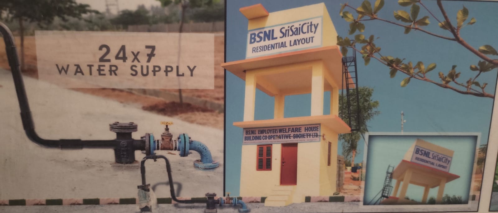 BSNL Sri Sai City - Malur Project