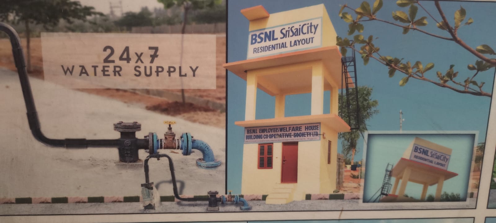BSNL Sri Sai City - Malur Project